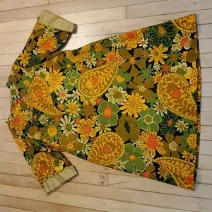 Vintage 60's floral dress